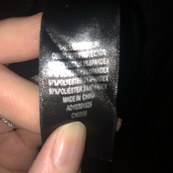 NWOT Adrianna papell ribbed trim V neck tunic sweater - Picture 3 of 4